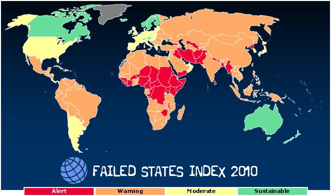 Failed States Index 2010 | Fund for Peace