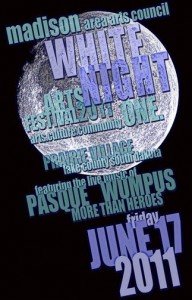 White Night Festival | Madison Area Arts Council | Prairie Village, Lake County, South Dakota | Friday, June 17, 2011