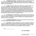 Custom Touch-Lake Area Improvement Corporation-City of Madison sales tax rebate agreement, p.3