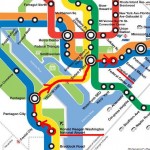 Washington DC Metro Route from Reagan Airport to Capitol Hill
