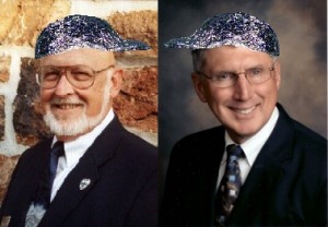 Mike Verchio and Bruce Rampelberg, the Tinfoil Twins