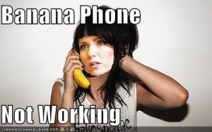 Kristi Noem on the banana phone