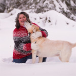 Shari Crouch Kosel and friend (photo from ALDF)
